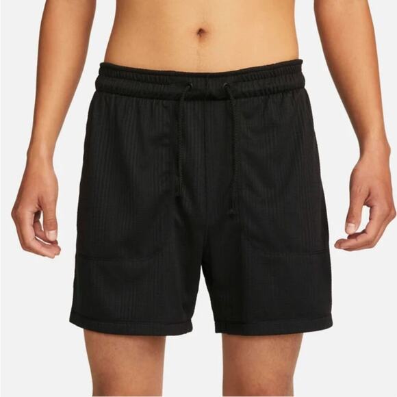 Nike Yoga Men's Black Dri-Fit Unlined Shorts Size L - Picture 2 of 7